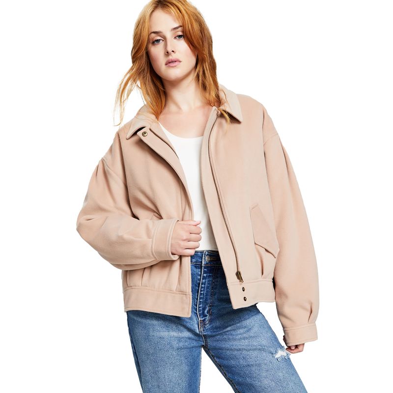 Women's Collared Bomber Jacket